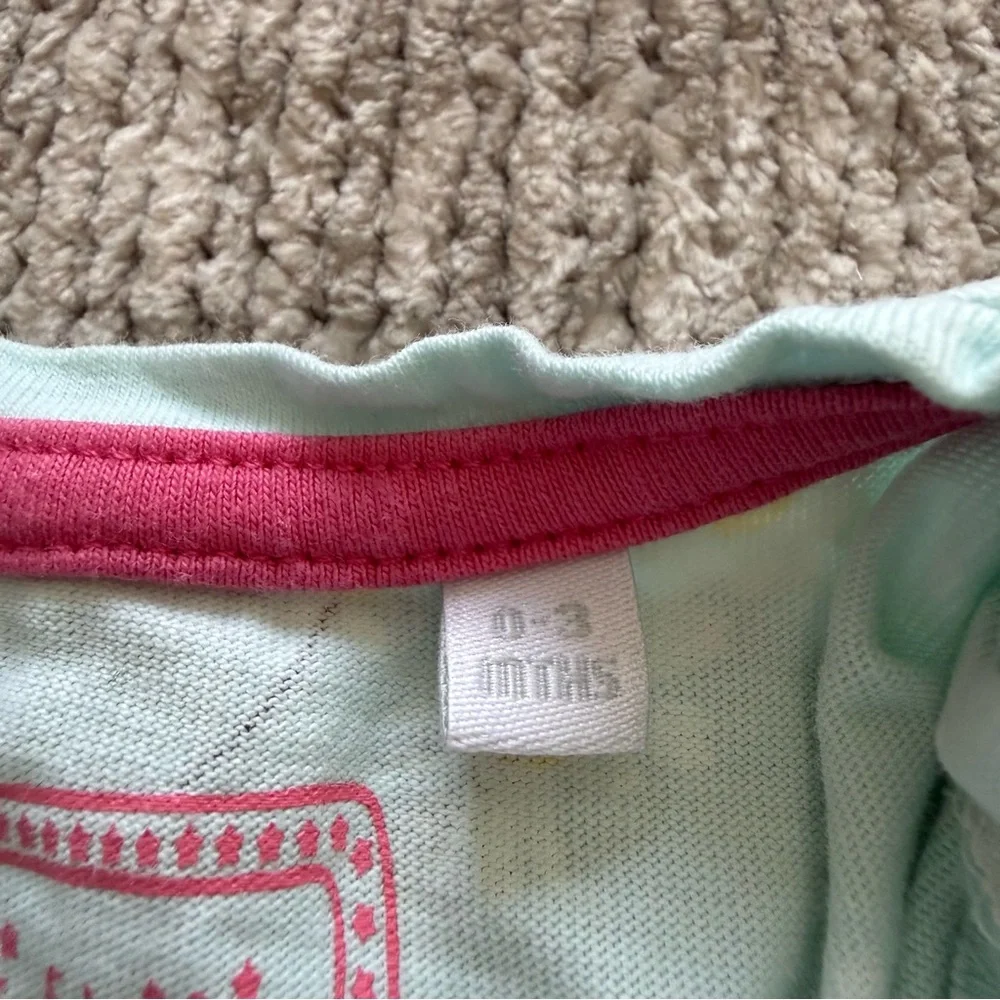 Blue Zoo Baby Mint Green Daisy Dress 0–3‎ Months Floral Spring - Picture 4 of 7